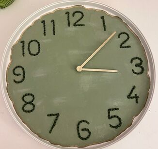 How to Customize an IKEA Wall Clock - Paging Supermom
